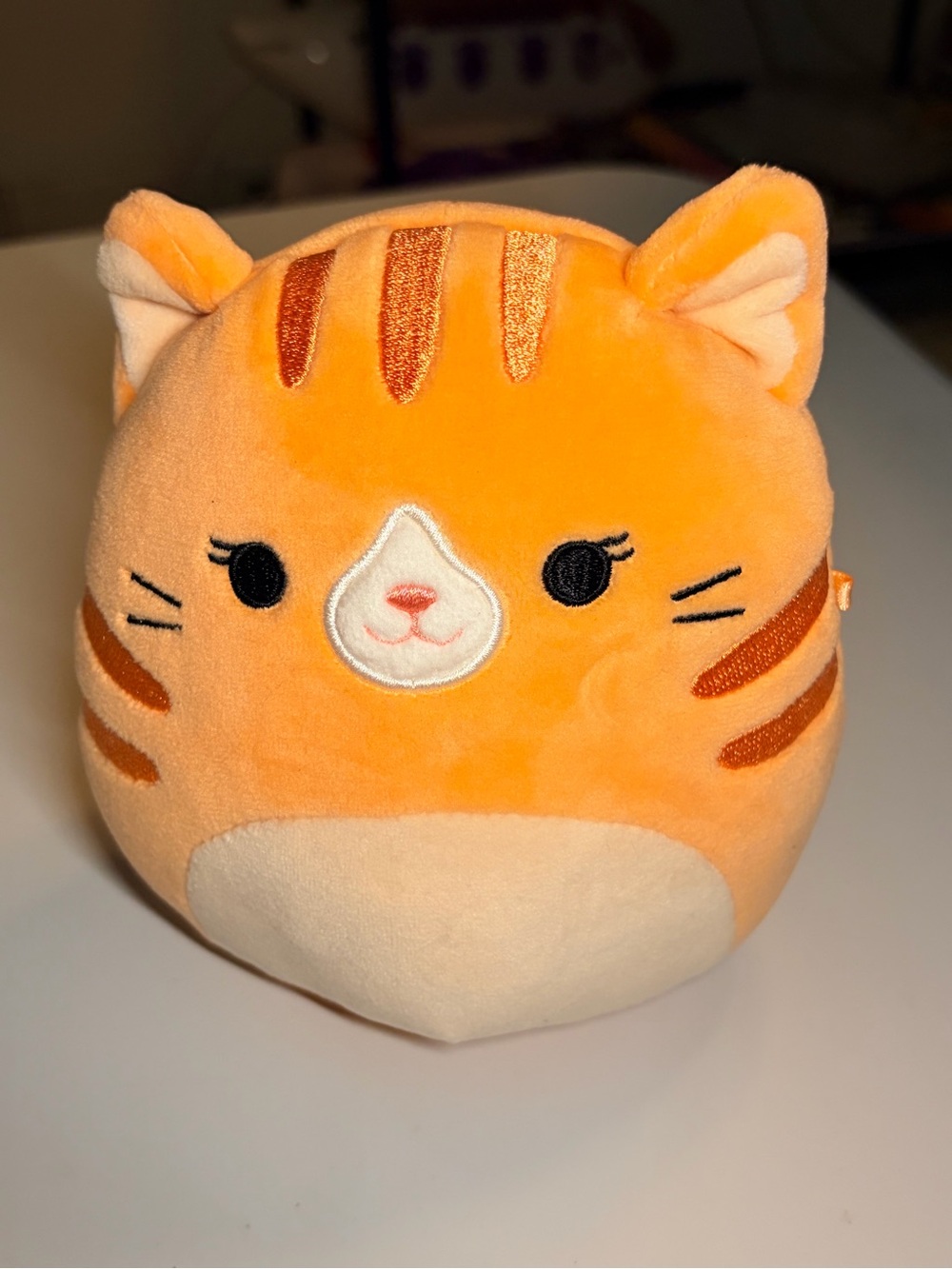 Squishmallow Plush Orange Cat